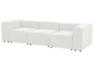Modular Sofa 3 Seater FALSTERBO Corduroy Off-White_916113
