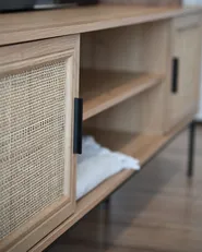 TV-Möbel PASCO Rattan Hellbraun_1056566