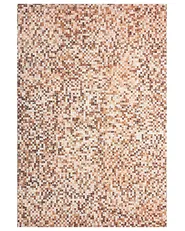 Teppich TORUL Braun 140 x 200 cm Echtleder_792673