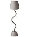 Wireless LED Table Lamp VOUGA with Dimmer Metal Beige