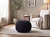 Pouf PRIENE Baumwolle Schwarz