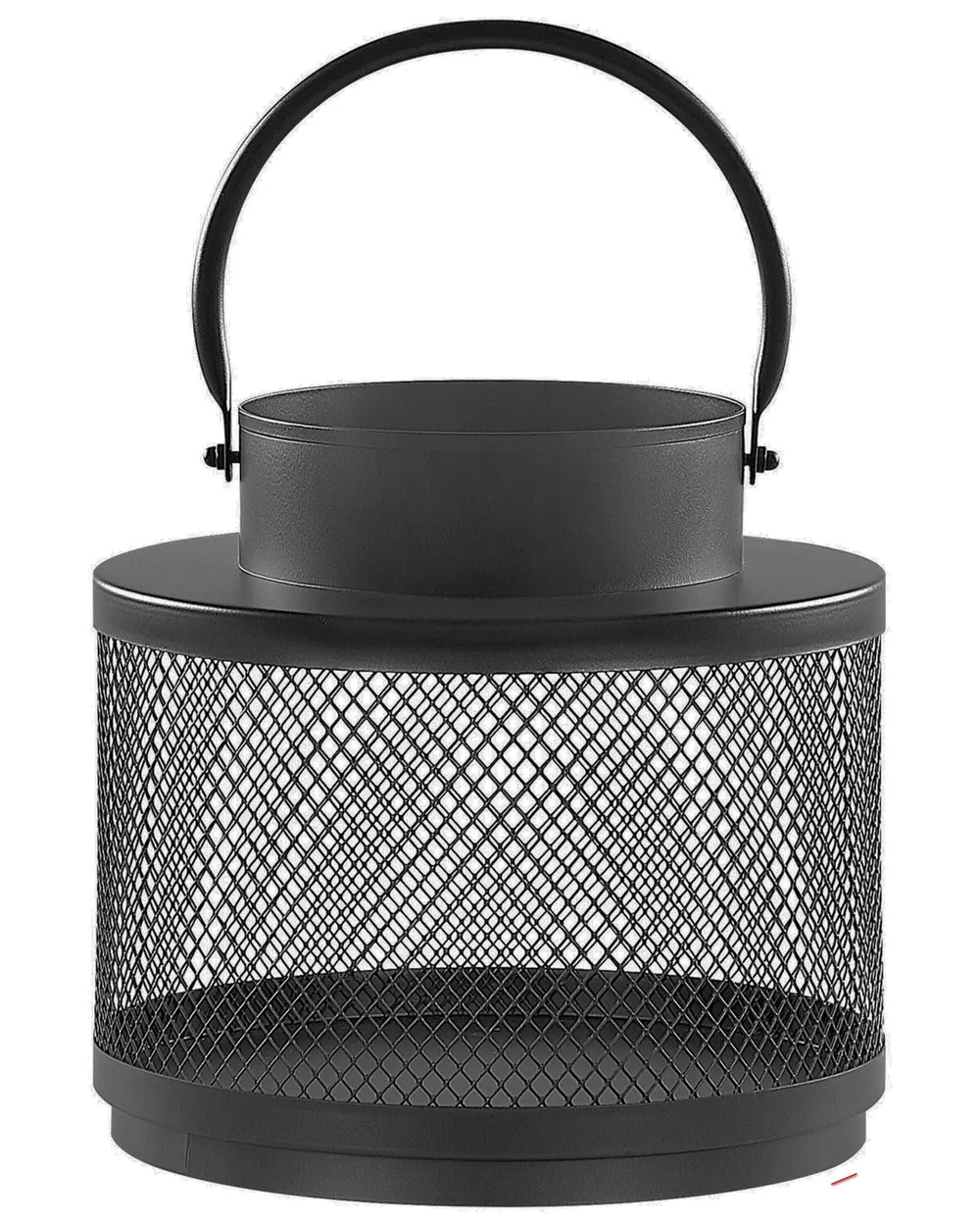 Laterne YAMDENA 24 cm Metall Schwarz