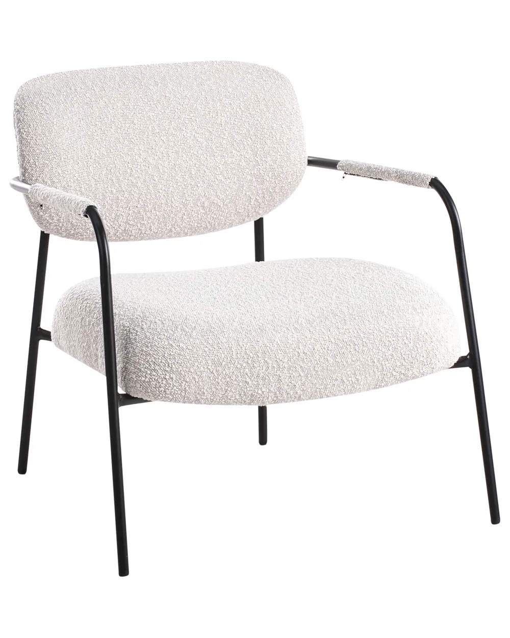 Sessel AUSVIKA Stoff Hellbeige