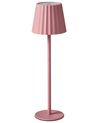Tischlampe POMBEIRO Metall Pastellrosa