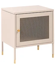 Nachttisch OSSETT Metall Beige_1160922