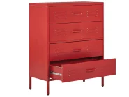 Ladekast ENAGO Metaal Rood_812237