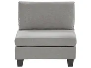 1-Seat Section UNSTAD Fabric Light Grey_936988