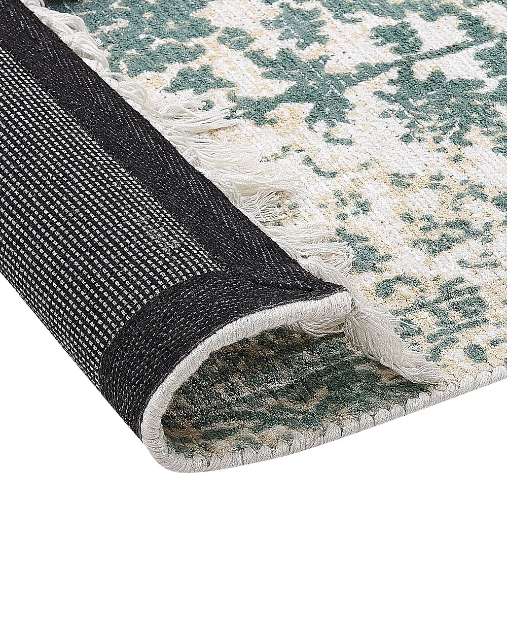 Rug BOYALI Light Beige 80 x 150 cm Viscose_836761