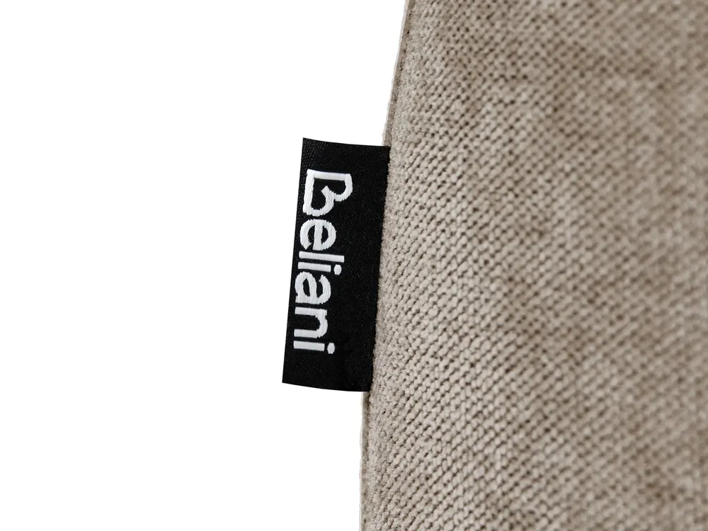 Modulsofa 3-Sitzer AMLI mit Ottomane Stoff Beige_1070352