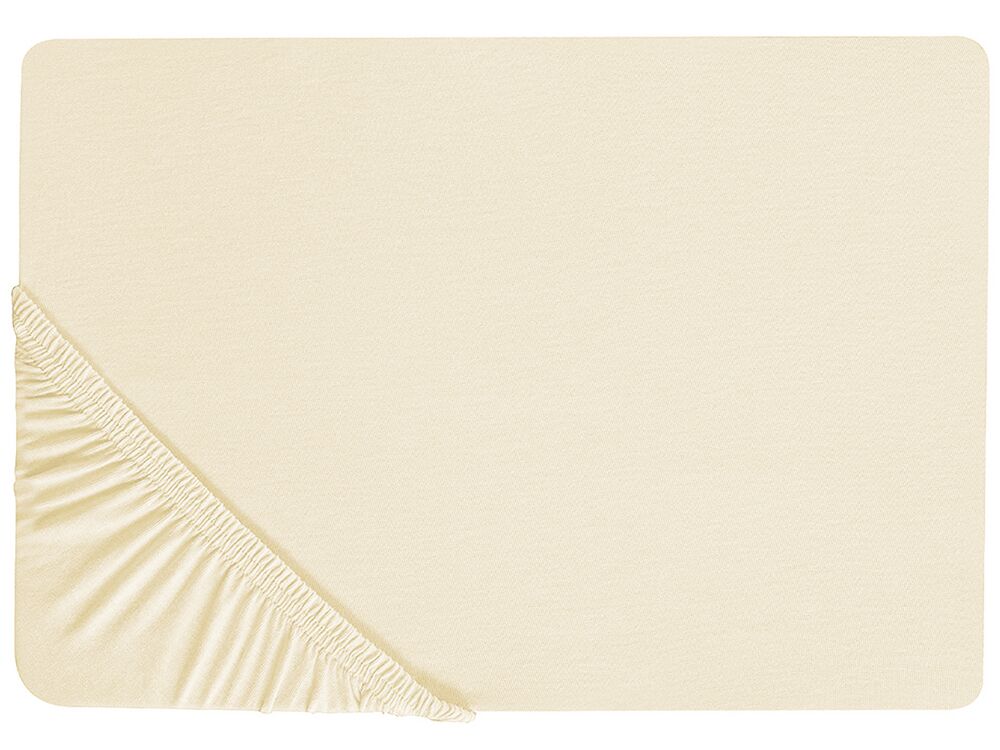 Napenjanje jadro JANBU 160 x 200 cm Bombaž Rumena