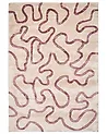 Teppich KAPPAR Beige 160 x 230 cm Viskose