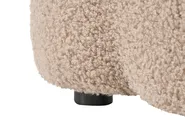Kids Storage Pouffe FLOWER Flower Boucle Beige_1082045