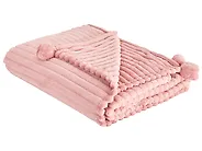 Blanket KAWERI 150 x 200 cm Pink_1182377