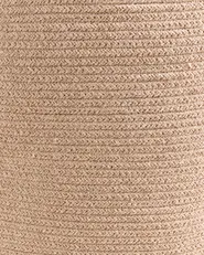 Aufbewahrungskorb 2er Set SILOPI Baumwolle Beige_1067316