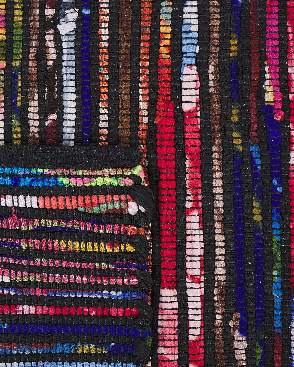 Teppich BARTIN Schwarz 140 x 200 cm_1001757