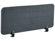 Schreibtischtrennwand ZIGGY 120 x 40 cm Dunkelgrau_1015390