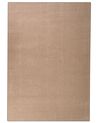 Shaggy-Teppich DEMRE Sandbeige 140 x 200 cm