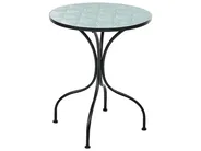 Outdoor Bistrotisch ANAPO 60 cm 60 cm Metall Schwarz_1021753