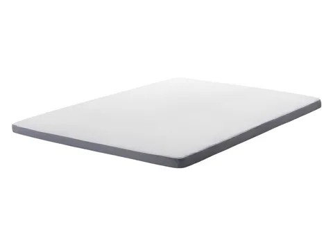 Surmatelas Beliani MULHACEN Coton 180x200 Cm Blanc - Topper Rembourrage Polyester