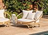 Garden Daybed ROSSANO Rattan Natural