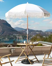Sonnenschirm 150 cm MONDELLO Weiß_848541