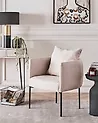 Sessel MALMOS Stoff Hellbeige