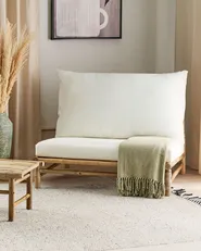 Garden Chair TODI Bamboo Off-White_872098