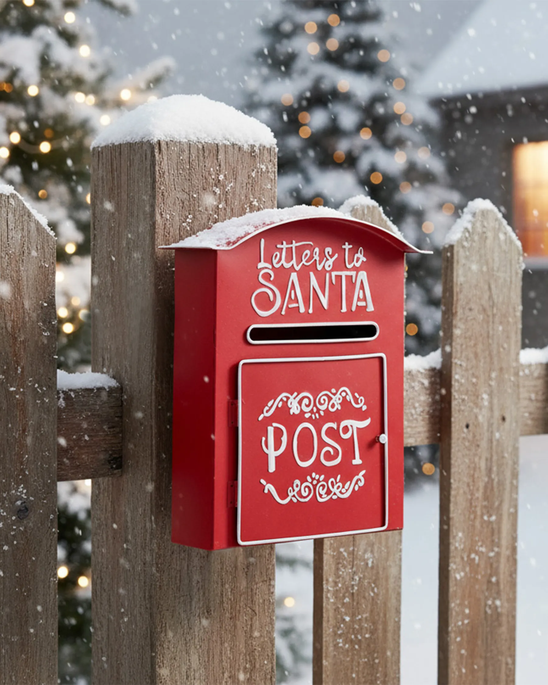 Weihnachtsbriefkasten ESPOO 30 cm Rot_1014296