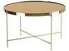 Couchtisch LUCEA Sicherheitsglas Gold