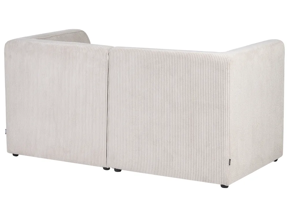 Modulsofa 2-Sitzer LEMVIG Cord Beige_1052043