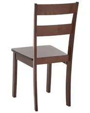 Esszimmerstuhl 2er Set GEORGIA Holz Dunkelbraun_1124140