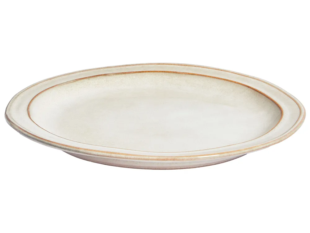 Tafelservice 12-teilig CHIVES Steinzeug Hellbeige_956459