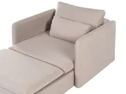 Chaise Longue EGERIS Fabric Beige_1067300