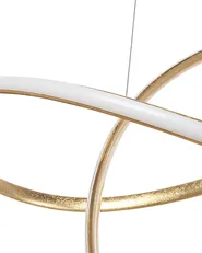 LED Pendant Lamp TUMEN Metal Gold_815549