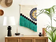 Wandbehang NOWSHERA Baumwolle 110 cm Bunt_841488