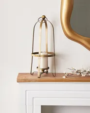 Kerzenständer MARAWI 48 cm Metall Gold_1002241