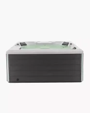 Outdoor Whirlwanne mit LED OZOGOCHE Grau_1186948