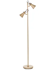 Stehlampe MOYOLA verstellbar Metall Beige_948993