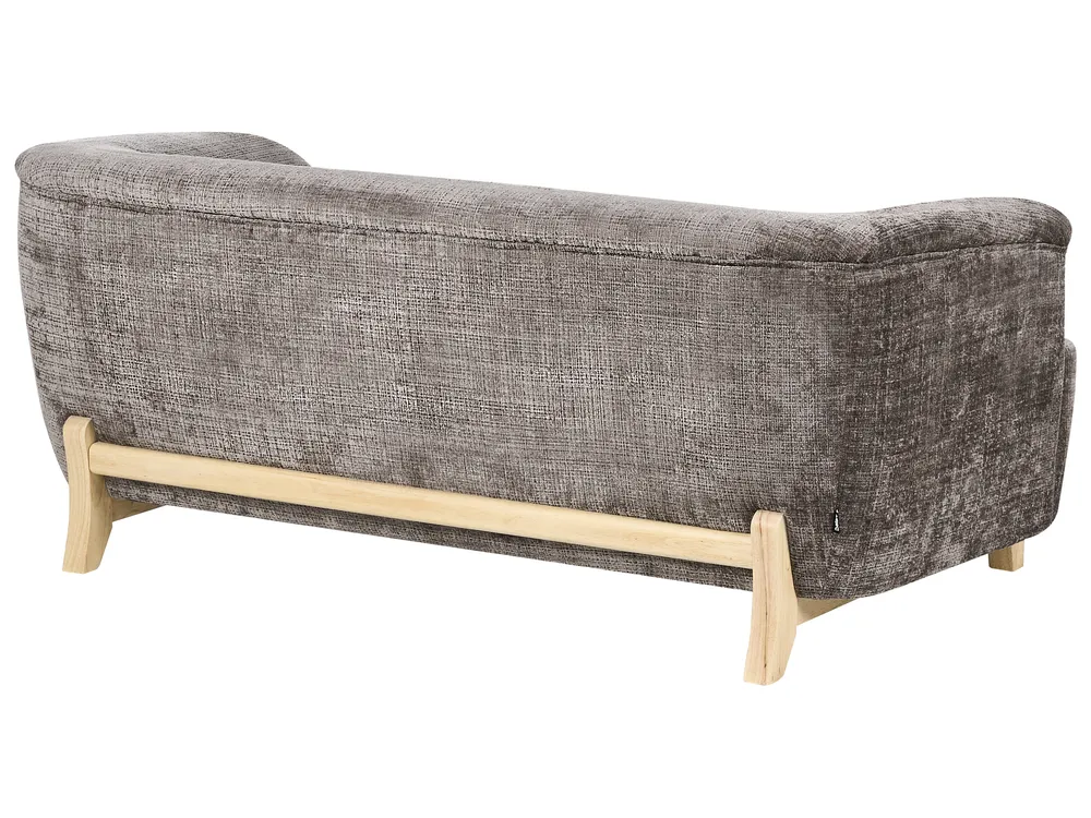 Sofa Set 5-Sitzer ALNOR Chenillegewebe Braun_1019082