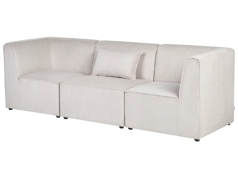Modulsofa 3-Sitzer LEMVIG Cord Beige_1052069