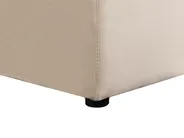 Waterbed with Storage Bench NOYERS Velvet Beige 180 x 200 cm (EU Super King)_915066