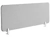 Schreibtischtrennwand WALLY 160 x 40 cm Hellgrau
