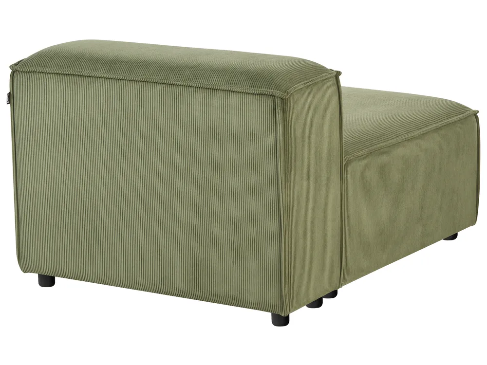 Modul Ecksofa 4-Sitzer ARDAL Cord Grün rechtsseitig_947385