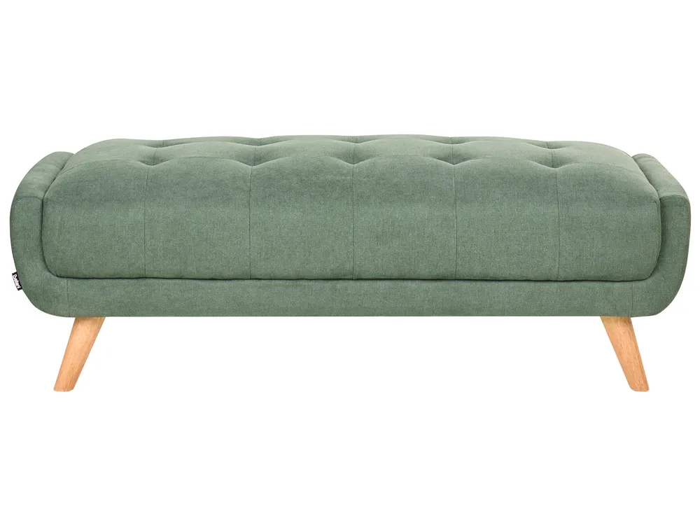 Sofa 2-Sitzer HABO mit Ottomane Stoff Grün_1076892