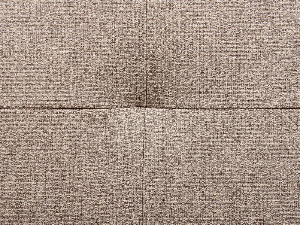 Corner Sofa 5 Seater NORREA Fabric Light Brown Left Hand_919485