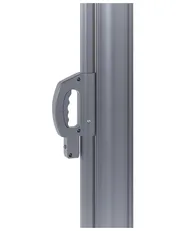 Seitenmarkise DORIO 305 cm 160 cm Graphitgrau_811720