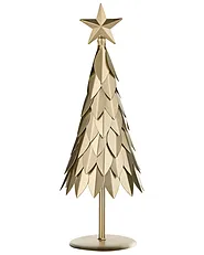Set of 2 Figurines KEMIJOKI 41/48 cm Christmas Tree Gold_1156605