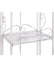 Regal VALDIVIA 40 cm 166 cm Metall Weiß_790947