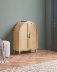 Shoe Storage Cabinet BICHENO Light Brown_1076299