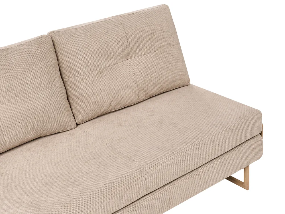 Sofa Set 6-Sitzer JERSLEV Stoff Hellbraun_1013424